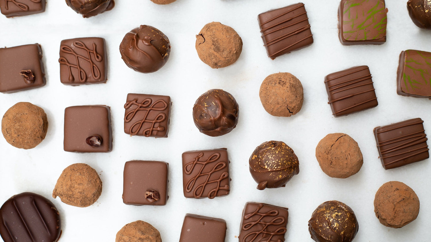 Different types online of chocolate